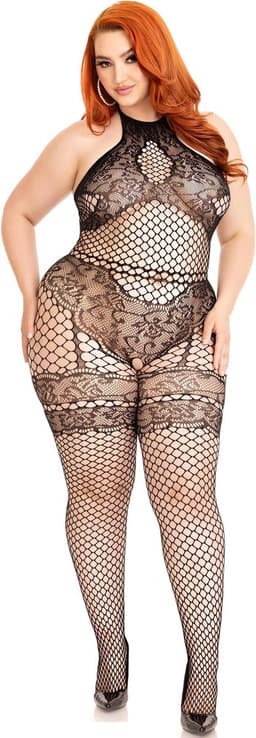 Net halter bodystocking + — thumbnail 2
