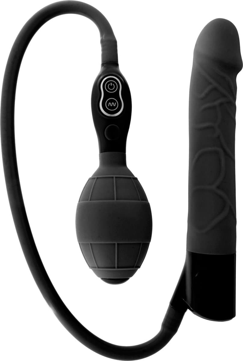 Seven Creations Inflatable - Zwart - Vibrator — afbeelding 1
