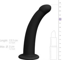 EasyToys - Pegging Starter Set - Siliconen Strap On - Glad - Dildo's - Sex Toys voor Vrouwen en Mannen - Dildo Mannen Anaal - Zwart — thumbnail 15