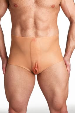 Slipje Siliconen Vagina + Kont - Small — thumbnail 6