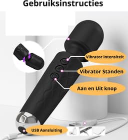 Wandvibrator-vibrators voor vrouwen-sextoys voor vrouwen-vibrators — thumbnail 3
