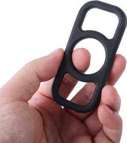Banoch | Cockring set van zwart siliconen | 4 delig | penisring — thumbnail 12
