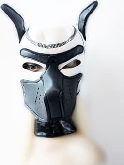 BamBella® - Honden Masker - Fetish Bdsm - Hond gezicht mask - Erotisch Rollenspel Sex — thumbnail 1