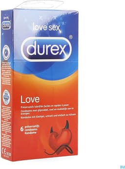 Durex Love Condooms - 6 stuks — thumbnail 11