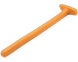 Gold Play - Soft Liquid Siliconen Anaal Dildo - Anaal Snake - Deep - Goud M