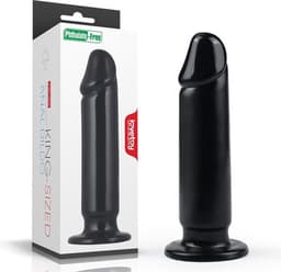 Lovetoy zwarte King Size Anaal Dildo — thumbnail 13
