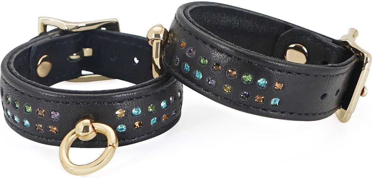 Liebe Seele - Shining Girl - Lederen Polsboeien Met Strass - Exclusief En Luxe Ontwerp — afbeelding 1
