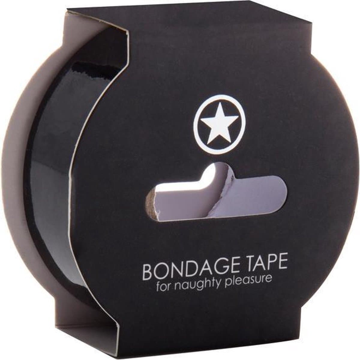 Non Sticky Bondage Tape - Black — afbeelding 1