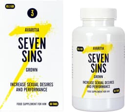 Seven Sins - Grown - Penisvergroting - 60 tabletten — thumbnail 2