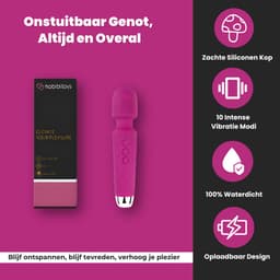 Habibi Toys Desire Roze Vibrator - Sex Toys voor vrouwen - Clitoris Stimulator - Realistisch koppels - Vagina Mastrubator - Oplaadbaar - Seksspeeltjes - Seks - Squirt vibrators — thumbnail 3