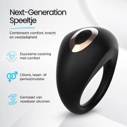 IVY LUX Cockring Vibrerend voor Koppels NXT - Next Generation Vibrator - Hoogwaardige Penisring – Krachtige Vibrator voor Duo Genot – Oplaadbaar, Waterdicht & Comfortabel — thumbnail 3