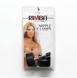 Rimba Bondage Play - Tepelklemmen Met Verwisselbare Gewichten - 200 gram — thumbnail 2
