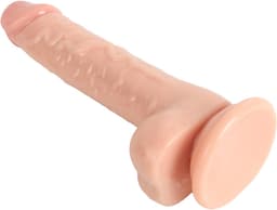 Banoch | Dildo met zuignap | 17 cm | ∅ 3 cm | Realistisch Geaderd | Stevig & Buigzaam | Voor Anaal en Vaginaal Gebruik — thumbnail 9