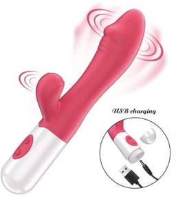 Pretty Love Snappy Vibrator voor Vrouwen – Siliconen G-spot en Clitoris Stimulator – 30 Standen – Waterdicht en Fluisterstil – Roze — thumbnail 3