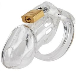 Transparante Kuisheidskooi - Transparante Peniskooi - Transparante Chastity — thumbnail 4