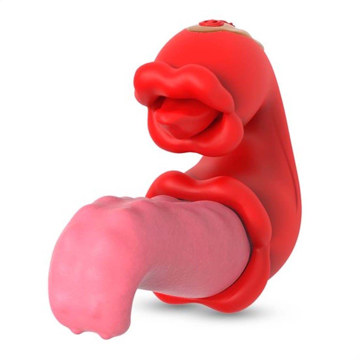 Mond & Zachte Tong Vibrator voor Vrouwen Tong Vibrator met Lick-beweging – 10 Tongstanden & 10 Vibratiestanden – Waterdicht – Clitoris Stimulator – Vibrators voor Vrouwen en Mannen — afbeelding 1