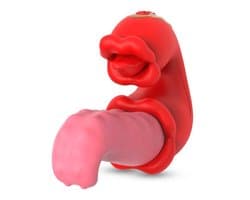 Mond & Zachte Tong Vibrator voor Vrouwen Tong Vibrator met Lick-beweging – 10 Tongstanden & 10 Vibratiestanden – Waterdicht – Clitoris Stimulator – Vibrators voor Vrouwen en Mannen