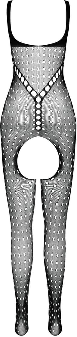 Passion - Woman Bs078 Bodystocking One Size White — thumbnail 3