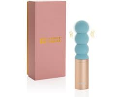Be Mine Triple Temptation – Vibrator - Clitoris Stimulator - Vibrator voor Vrouwen - Sex Toys voor Mannen - Sex Toys voor Vrouwen - Sex Toys voor Koppels - 5 standen - USB-C - IPX7 - Powder Blue