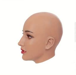 Realistisch Silicone Masker voor Mannen – Volledig Vrouwengezicht met Make-up – Cosplay & Travestie — thumbnail 2