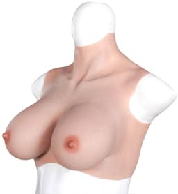 XX-DreamToys - Ultra Realistische Bodysuit - Male to Female - Vrouwentorso Met Borsten - Lichte Huidskleur M — thumbnail 4