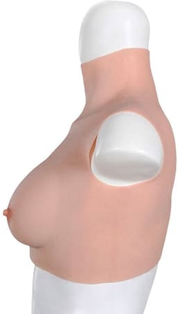 XX-DreamToys - Ultra Realistische Bodysuit - Male to Female - Vrouwentorso Met Borsten - Lichte Huidskleur L — thumbnail 7