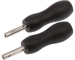 E-stim adaptor 2 mm to 4 mm pair