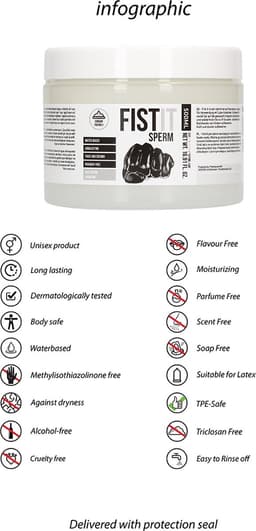 Shots Pharmquests Anaal glijmiddel Fist It Sperm 500 ml — thumbnail 12