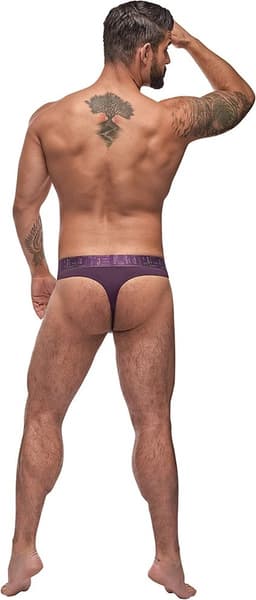 Male Power Avant-Garde - Verstrakkende String eggplant L/X — thumbnail 4