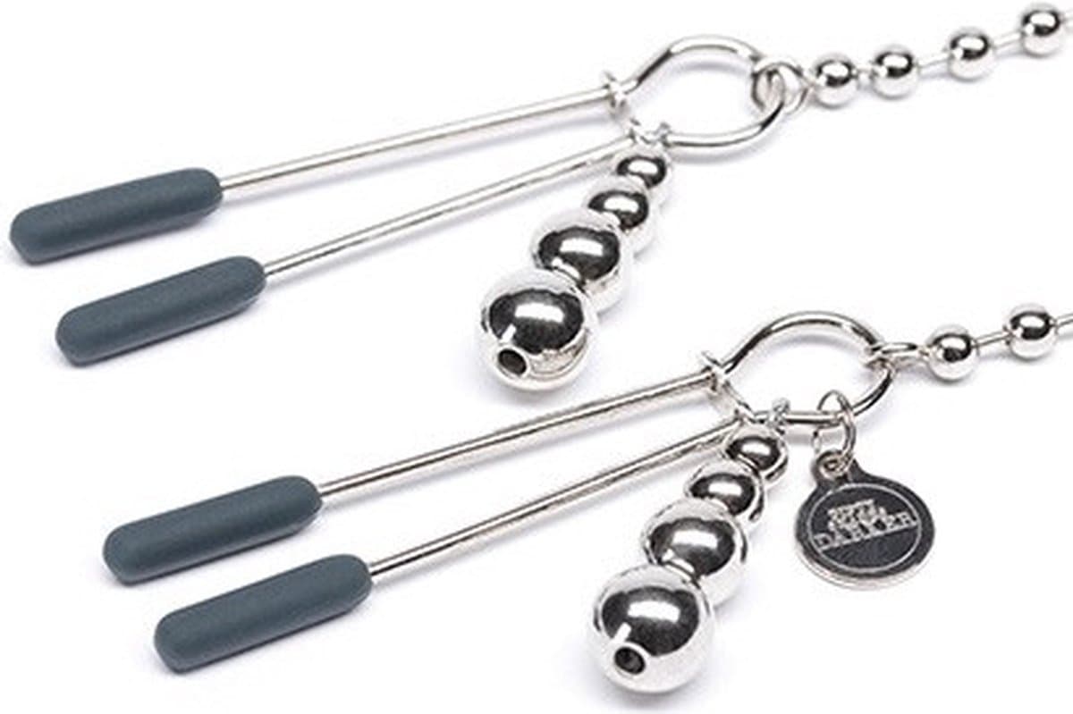 Fifty Shades tepelklemmen kralenketting — afbeelding 1