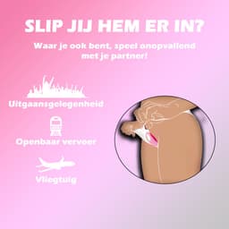 Clitoris stimulator - Luchtdruk en Vibratie - Vibrator met afstandsbediening - Makkelijke app - Slip Vibrator — thumbnail 9