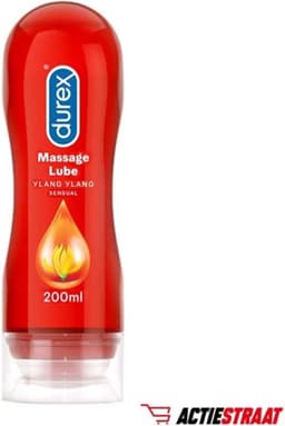 Durex - Massage Gel en Glijmiddel - Ylang Ylang - 200 ml — thumbnail 1