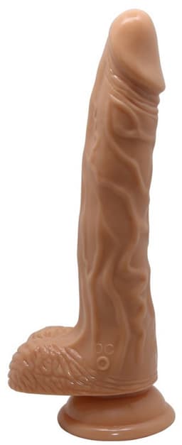 Pretty Love - Bodach - Roterende en Stotende Dildo - Beige — thumbnail 3