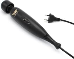 Pixey Turbo - Wand Vibrator - Massager - Black Edition - Met Twee Opzetstukken — thumbnail 4
