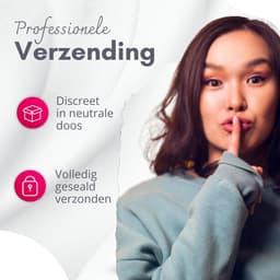 Rosebay - 2-1 Mond & Pussy Masturbator - Masturbator voor Man - Pocket Pussy - Sex Toys voor Mannen - Wit - Met Opbergzakje — thumbnail 7