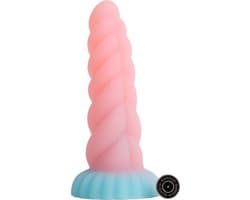 Banoch | Dildo twirl | roze siliconen | zuignap | fantasy