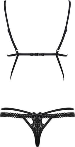 Obsessive - Wonderia Body Zwart S/M — thumbnail 3