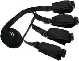 Bed Bondage Set voor onder het bed door - Zwart — thumbnail 5