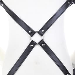 Banoch | Bondage Elegant Body - Harness -Zwart bondage harnas — thumbnail 6