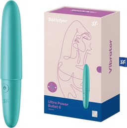 Satisfyer, minivibrator, 'Ultra Power Bullet 6', 13 cm, waterdicht, medische siliconen, oplaadbaar — thumbnail 1