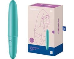 Satisfyer, minivibrator, 'Ultra Power Bullet 6', 13 cm, waterdicht, medische siliconen, oplaadbaar