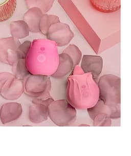 Erodit® Oral Pleasure cadeau geschenkset- 2 Vibrators voor vrouwen - Zuig vibrators voor vrouwen- Tong vibrator- Lik vibrator voor clitoris- verschillende modes– Cadeau voor Vrouw - Erotiek- Seksspeeltjes voor vrouwen — thumbnail 1