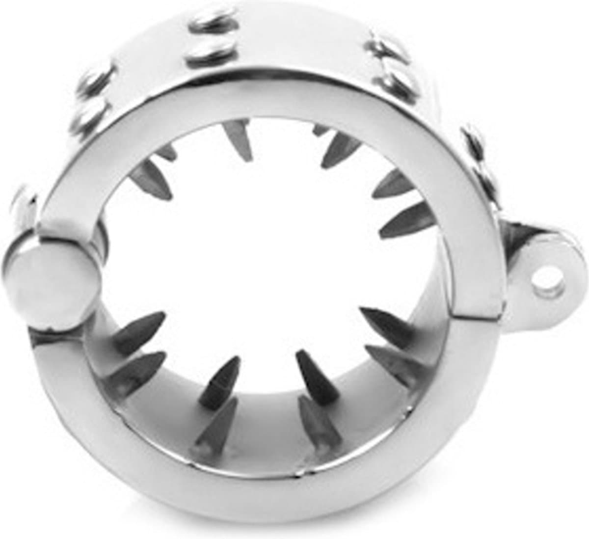 Black Label - Kali's Teeth - Ballstretcher met Spijkers - RVS — afbeelding 1