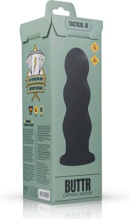 BUTTR - Tactical III Buttplug met Zuignap - XXL Anaal Plug met een Diameter van 8,3 cm - Buttplugs - Anal Plug - Sex Toys voor Vrouwen en Mannen - Butt Plug - Zwart — thumbnail 6