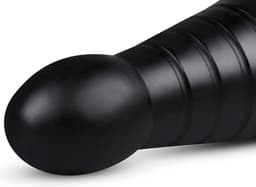 BUTTR - Devil Dog XXL Buttplug - Glad Materiaal - Buttplugs - Anal Plug - Sex Toys voor Vrouwen en Mannen - Seksspeeltjes - Butt Plug - Zwart — thumbnail 4