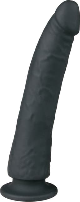 EasyToys - Realistische Dildo - Inclusief Zuignap - Dildo's - Dildo met Zuignap - 21 cm - Zwart — thumbnail 1