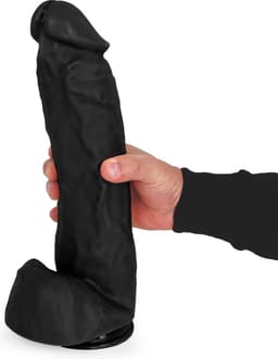 Kiotos Cox - Mega Dildo XXL 37 x 8 cm - Zwart — thumbnail 2