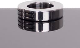 Ballstretcher RVS met groeven scharnierend 14 mm hoog Ø 35 mm — thumbnail 1