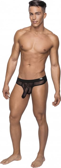Male Power Hose String black S/M — thumbnail 5