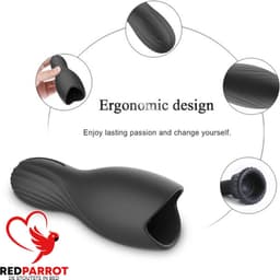 Automatische masturbator - One size - USB - Penis vibrator mannen - Orgasme — thumbnail 2